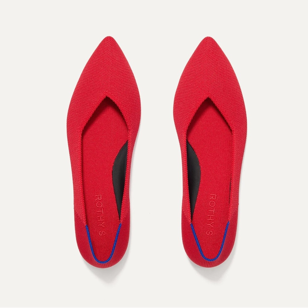 Rothy's Red Flats